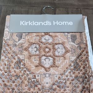 Kirklands Runner Rust Medallion